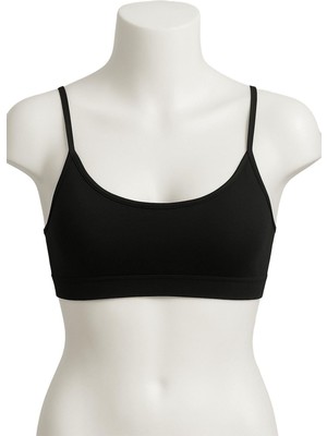 Siyah Mı Emay 1815 6'lı Pedli Alıştırma Sütyeni