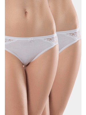 Türen Kadin Likrali Dantelli Bikini 2'li Paket