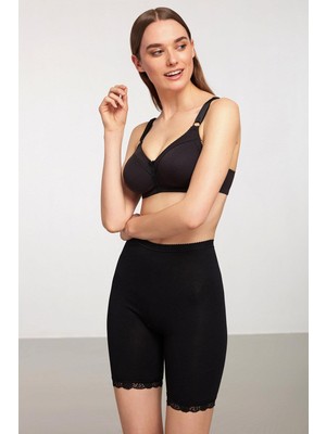 Kom Siyah Basic Long Kadın Külot 1C13CBKK051.001