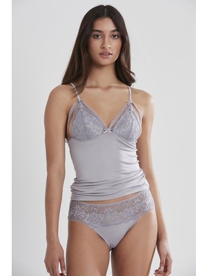 Pierre Cardin Penye Atlet Külot Kadın Iç Çamaşırı Takımı 375 Royal