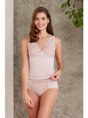 Pierre Cardin Pudra Kaşkorse Penye Çeyizlik Atlet Külot Takım 320