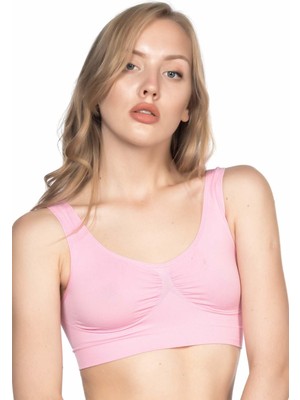 Pembe Mı Emay 4005 Soft Kalın Askı Büstiyer