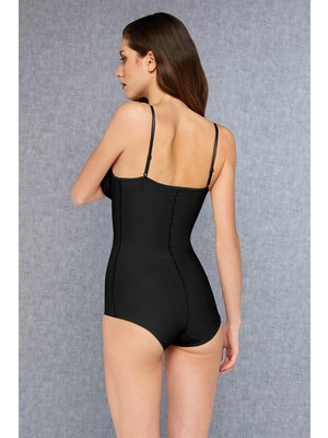 Doreanse Kadın Pamuk Toparlayıcı Korse Askılı Body 5910