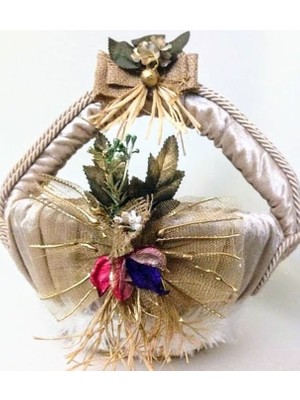 Ceyyiz Inci Tanesi Dekoratif Nişan Sepeti