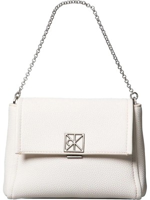 Calvin Klein Beyaz Kadın Çapraz Çanta LV04F3511G4LX