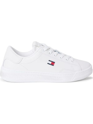 Tommy Hilfiger Beyaz Kadın Sneaker EN0EN02960YBL