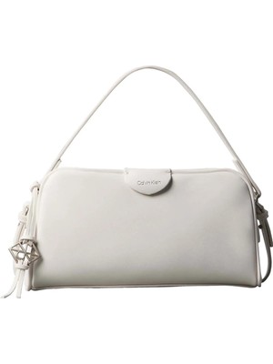 Calvin Klein Beyaz Kadın Çapraz Çanta LV04F3370G4LX