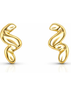 Treasure&co. Altın Küpe TCAY-059
