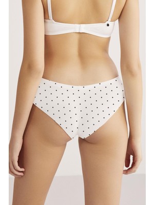 Kom Polka Puantiyeli Brazilian Kadın Külot