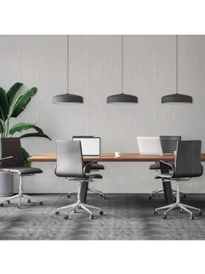 Adawall Vintage Sand Design Wallpaper | Rococo, 1212-1/15 (1.06X15.6 M - 16.5 M² - Açık, Gri )