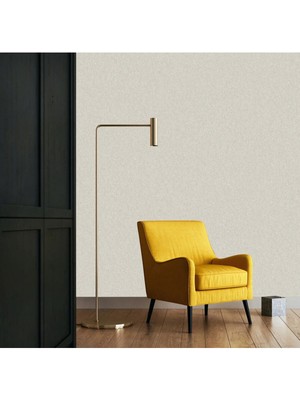 Adawall Klasik Düz Desen Duvar Kağıdı | Rococo 1410-3/15, Krem, 1.06X15.6M - 16.5m²