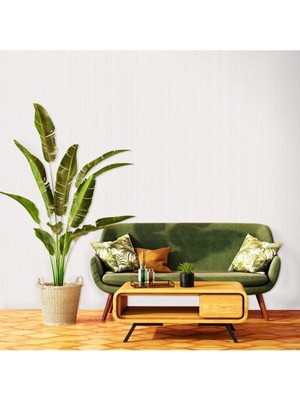Adawall Vintage Sand Design Wallpaper | Rococo 1212-4/15, Beyaz (1.06X15.6 M - 16.5 M² )