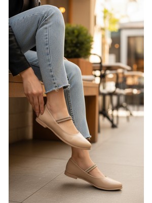 Enoch Tam Ortopedik Çift Elastik Bantlı Nude Anne Babeti