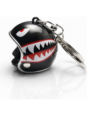 Waves And Pebbles Monster Kask Anahtarlık