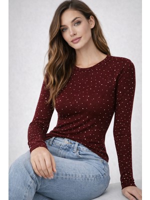 Taşlı Parmak Geçirmeli Bady