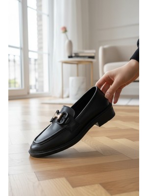 Enoch H-Toka Geçişli Maskülen Tabanlı Premium Loafer Ayakabı