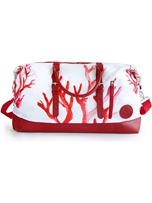 Es Dekor Mercan Seyahat Çantası Koleksiyon