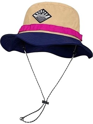 Valkyrie Katlanabilir Bucket Şapka Unisex – Ayarlanabilir Ipli Yazlık Outdoor Şapka Hafif Nefes Alabilir Kamp Balıkçı Şapkası Bej