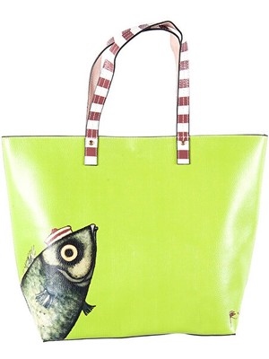 Es Dekor Pistachio Omuz Çantası Koleksiyon