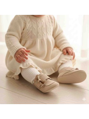 Çago Kids Süet Ilkadım Bebek Makosen Cırtlı