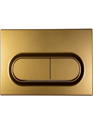 OTB Kale Çift Kademeli Gömme Rez.uyumlu Kumanda Paneli-Opal Gold