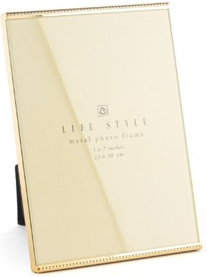 Es Dekor Gold Metal Ince Çerçeve 13X18CM Dekorasyon