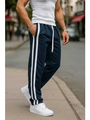 Yanı Şeritli Erkek Eşofmanaltı2iplikkompakt Kırışmaz Tuylenmez 1sınıfkumaş