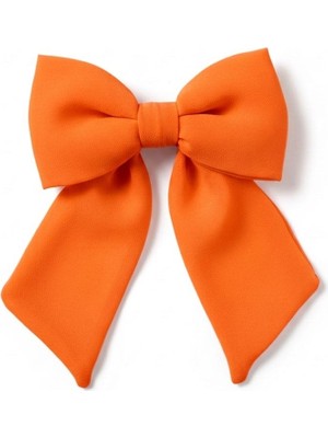 Jz Moda Şifon Fiyonk Otomatik Klipsli Toka - Farklı Renk Seçenekli Kurdele Saç Aksesuarı