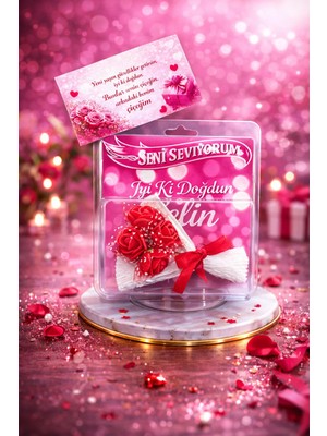 İnci Sepette Isme Özel Hediye Buketi Iyi Ki Doğdun Seni Seviyorum Yazılı Hot Flowerss