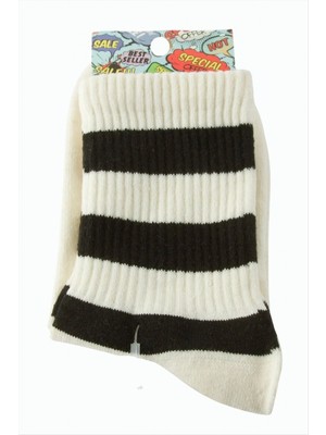 Marsilyan Çizgili Kolej Çorap 8*28