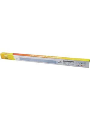 Marsilyan Nisaluce EAMP-107 2 Pcs 80W 120CM Kristal Bant Armatür BEYAZ=6500K Alüminyum Kapak IP20 - Y Bağlantı (4887)