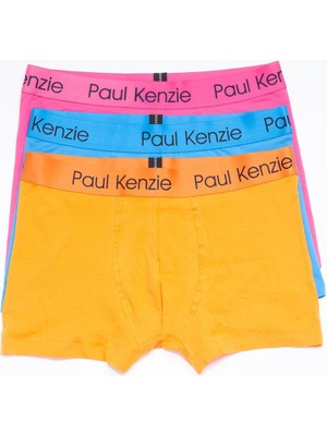 Paul Kenzie 3'lü Erkek Boxer - Rainbow 1