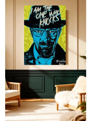 Mushen Studio Breaking Bad Walter White Pop Art Kanvas Tablo