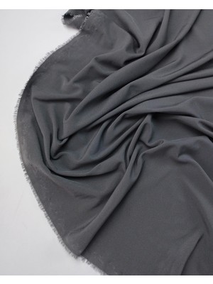 Kumaş Parça Koyu Gri Renkte Jarse Kumaş 120X200CM