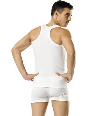 Namaldı Erkek 5'li Beyaz Sporcu Rambo Atlet