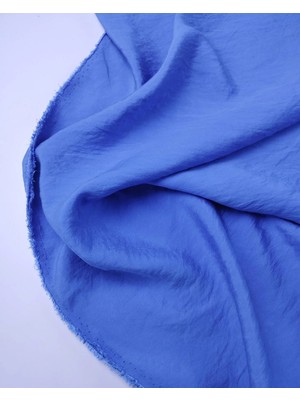 Kumaş Parça Mavi Renkte Aerobin Kumaş  140X215CM