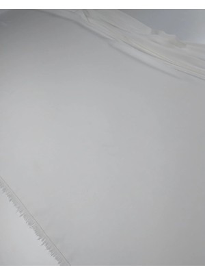 Kumaş Parça Krem Ekru Arası Renkte Krep Şifon En: 150CM