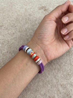 Nurora Mineli Zirkon Taşlı Boncuklu Bileklik