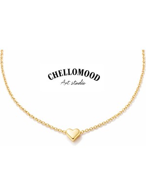 Chellomood Minimal Kalp Kolye