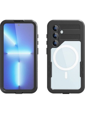 Ceponya Galaxy S24 Kılıf 1-1 Su Geçirmez Lüx Koruma