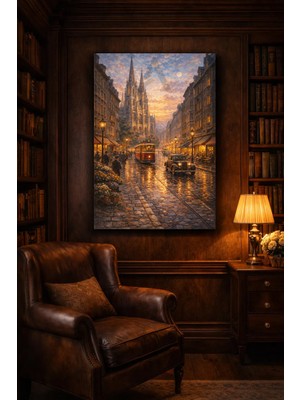 Artease Akşamın Altın Saati Kanvas Tablo