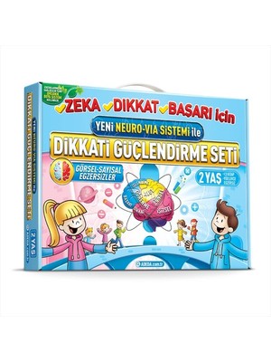 Lisinya Dikkati Güçlendirme Seti - Anasınıfı –2 Yaş Neuro-Via