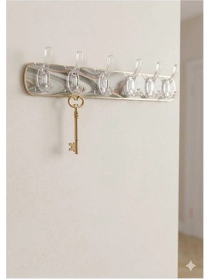 Banum Luxury Çok Amaçlı Vakumlu 6 Plastik Askılık