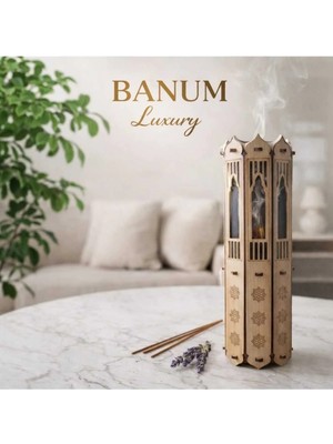 Banum Luxury Özel Tasarım Tahta Tütsülük