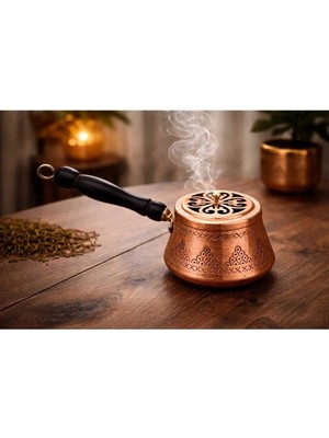 Banum Luxury Şık ve Otantik Bakır Tütsülük - Ruhunuzu Dinlendiren Atmosfer