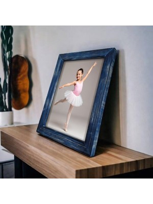Ahşap Renkli Çerçeve 15X21