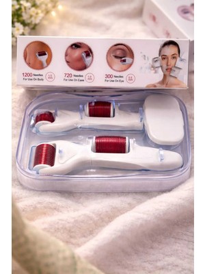 Banum Luxury 4 In1 Derma Roller Yüz Bakimi Alet Setı