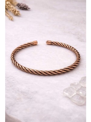 Banum Luxury Bakır Tasarım Bileklik