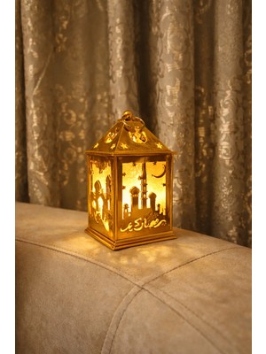 Banum Luxury Ramazan Süsü Pilli Lamba