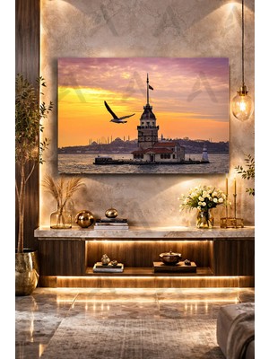 Artease İstanbul Kız Kulesi Kanvas Tablo